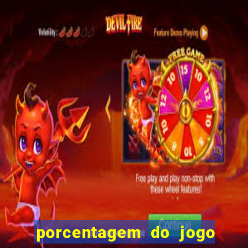 porcentagem do jogo fortune tiger